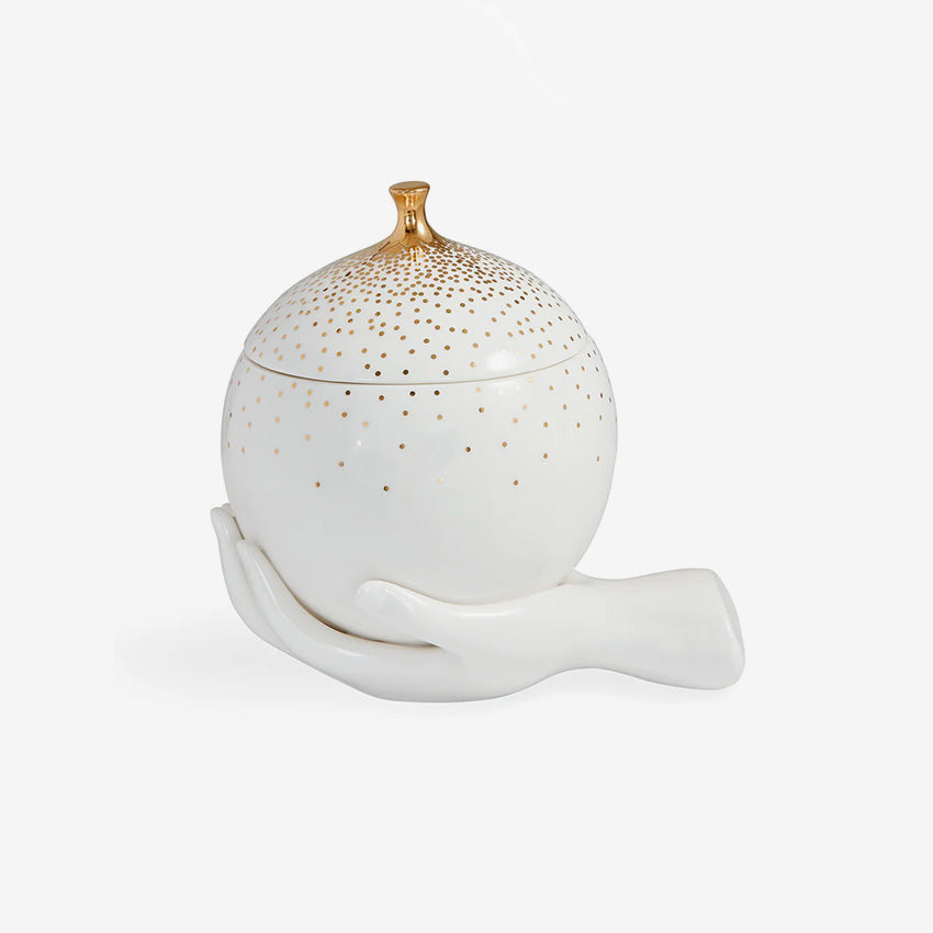 Jonathan Adler | Gilded Eve Box White - Gold