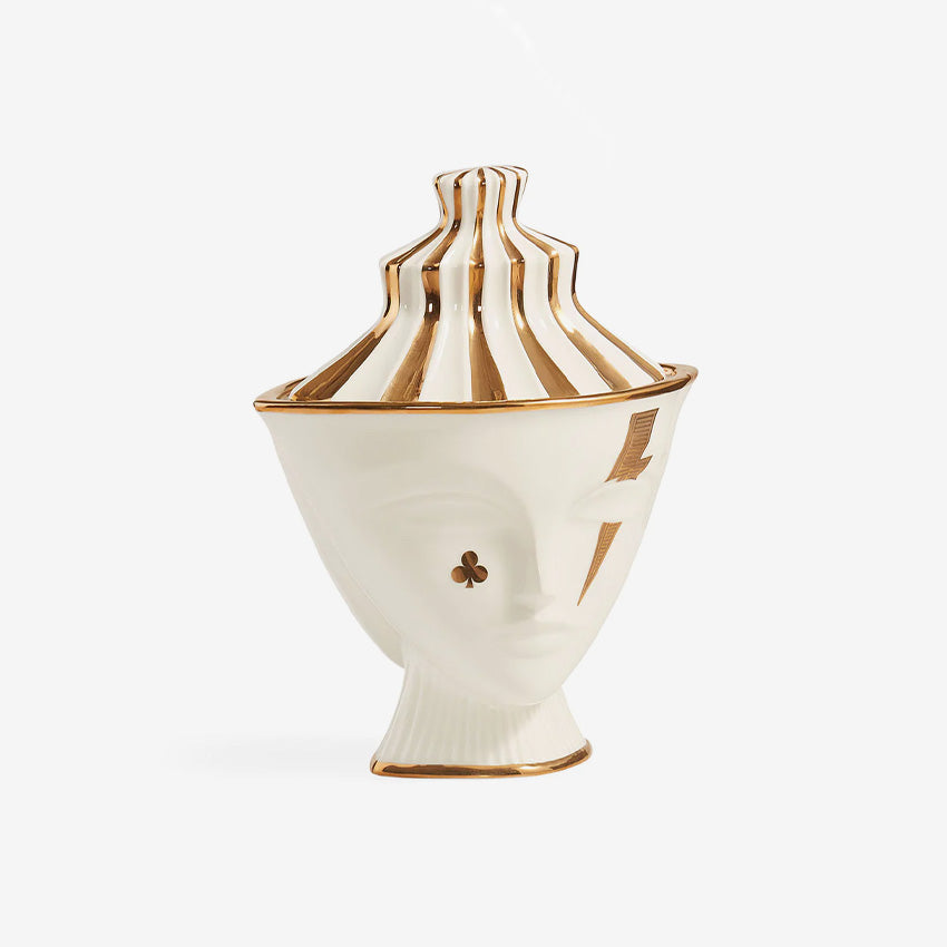 Jonathan Adler | Gilded Muse Giuliette Box White - Gold