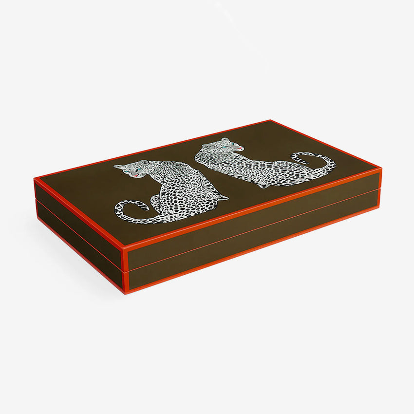 Jonathan Adler | Leopard Backgammon Set