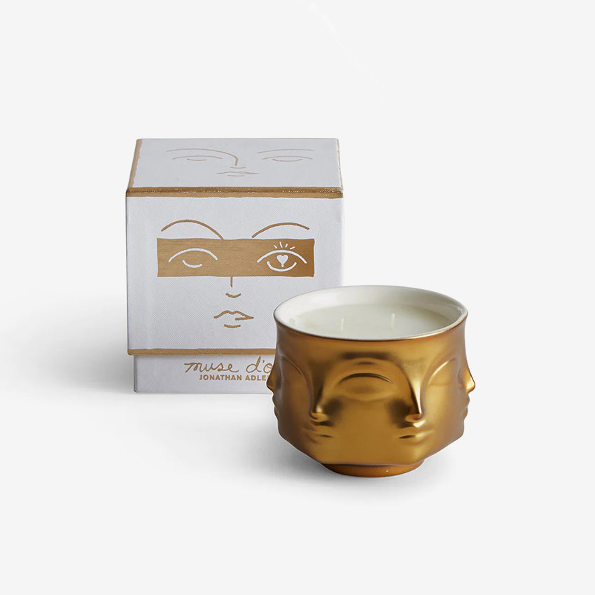 Jonathan Adler | Bougie Muse d'Or Or