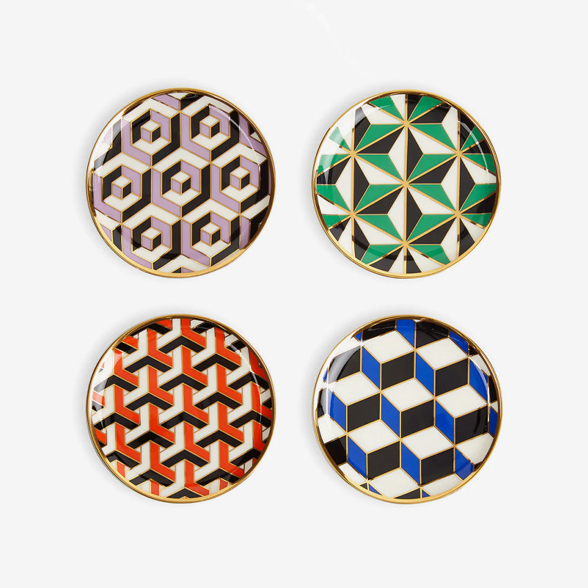Jonathan Adler | Versaille Coasters - Set of 4