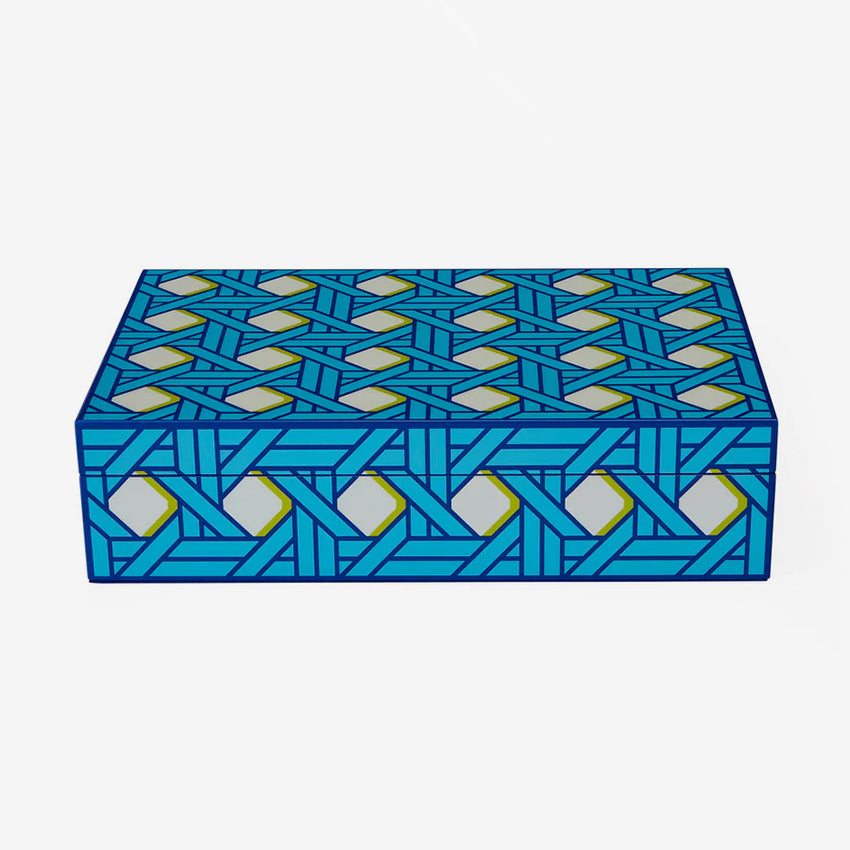 Jonathan Adler | Lacquer Basketweave Box