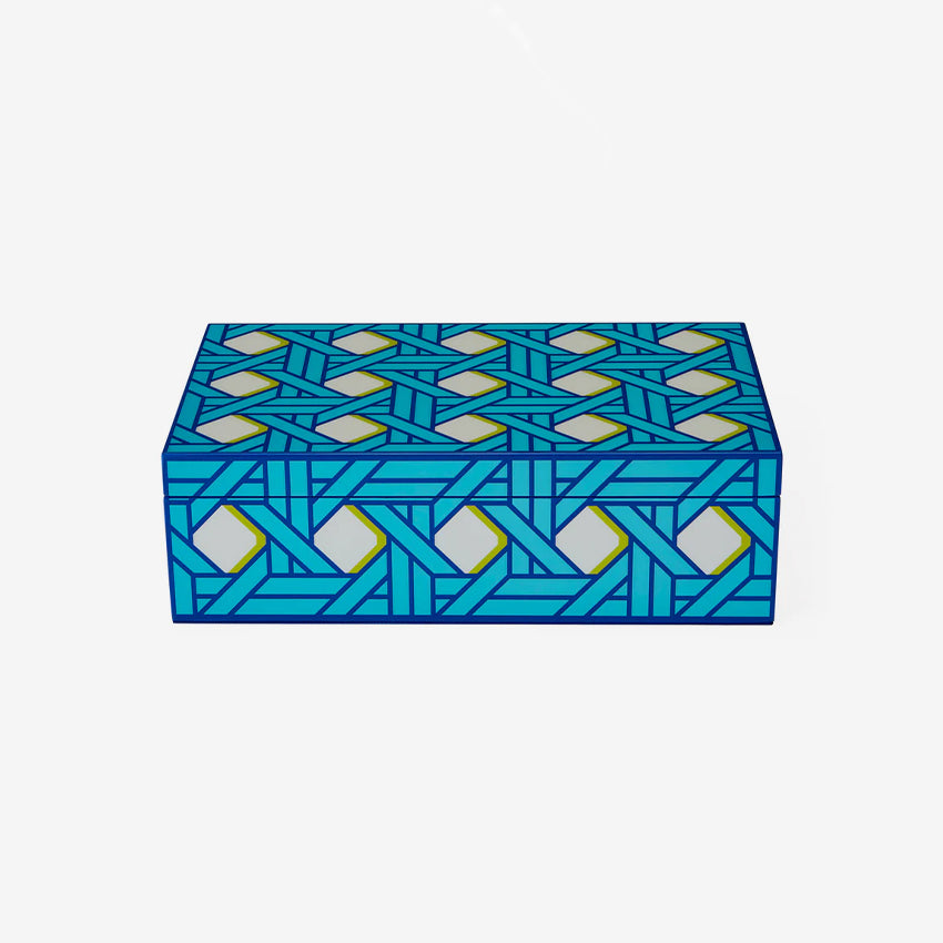 Jonathan Adler | Lacquer Basketweave Box