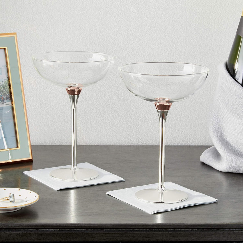 Kate Spade | Rosy Glow Champagne Saucer