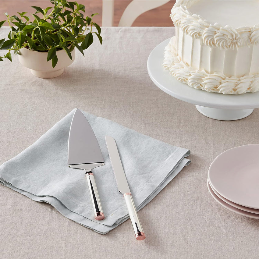 Kate Spade | Rosy Glow Dessert Serving Set (2 Pcs)