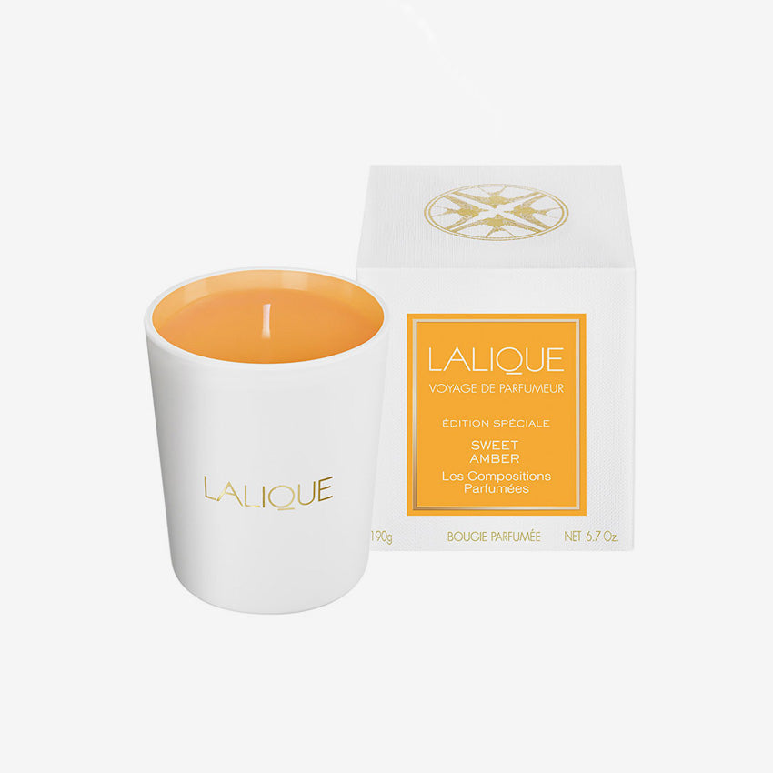 Lalique | Les Compositions Candle - Sweet Amber