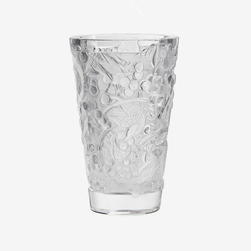 Lalique | Vase Merles Et Raisins
