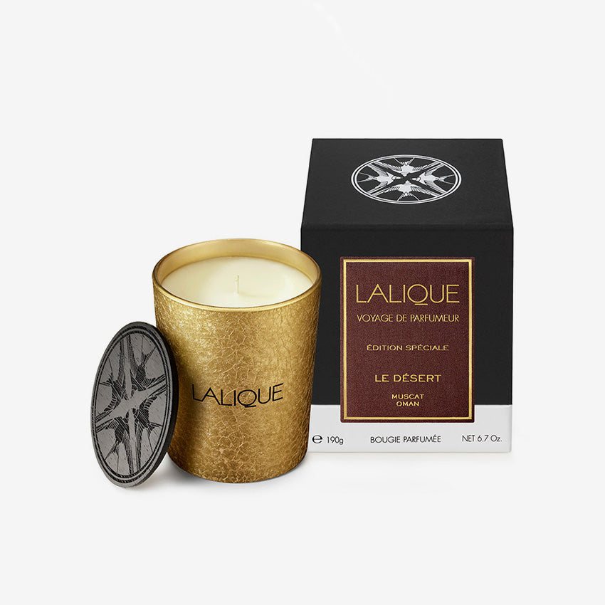Lalique | Bougie 190G Le Désert, Oman Ed.Sp