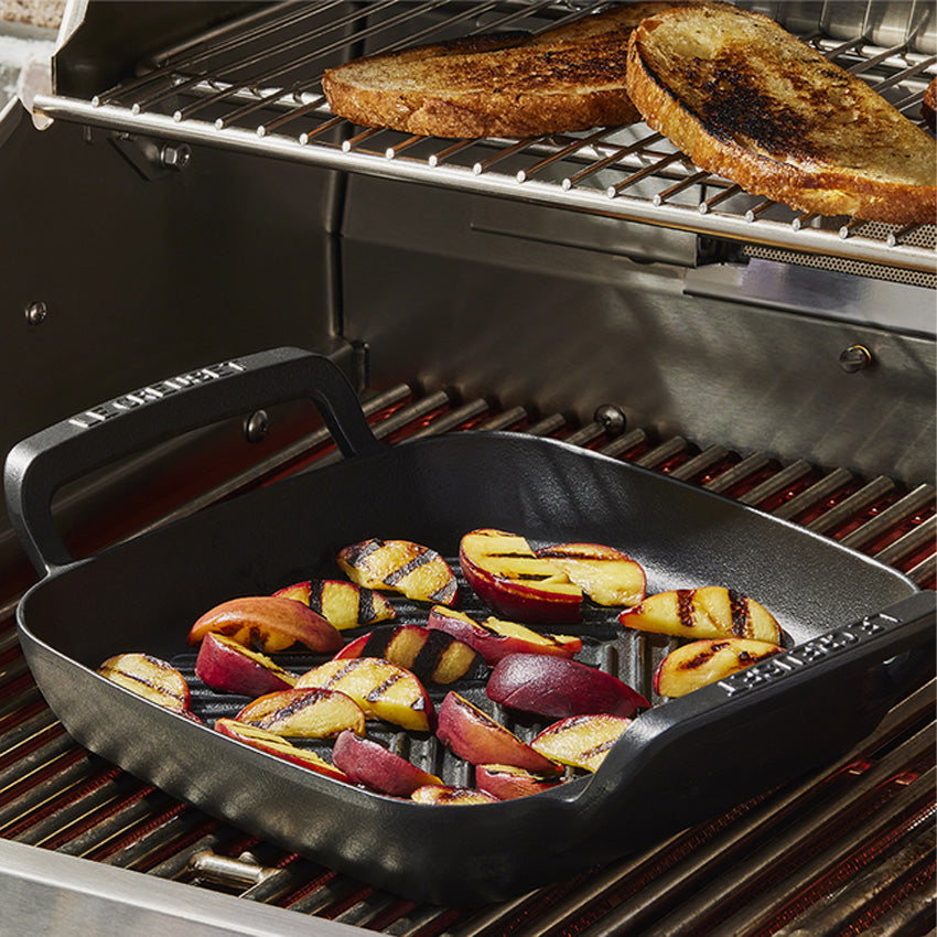 Le Creuset | Poêle-grille carrée Collection d'extérieur