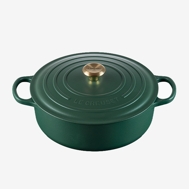 Le Creuset | Shallow Cast Iron Dutch Oven - Round