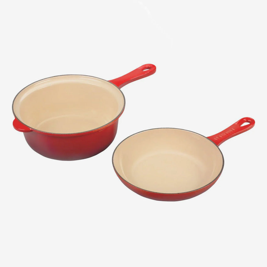 Le Creuset | Poêle Signature 2 en 1 en fonte