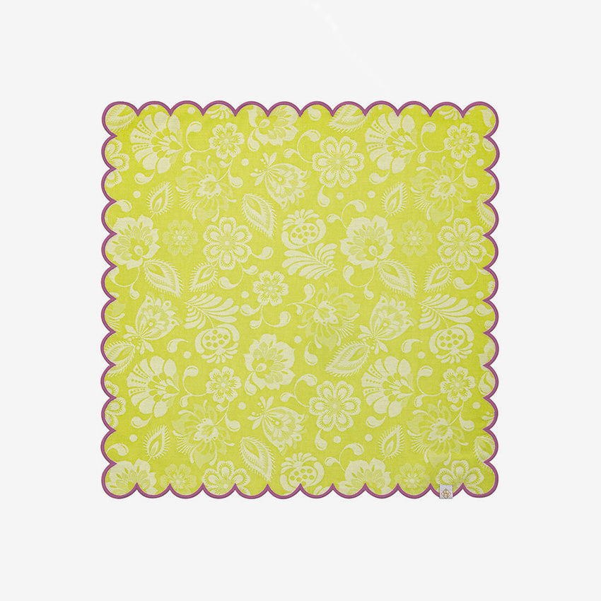 Le Jacquard Français | Alegria Coated Napkin