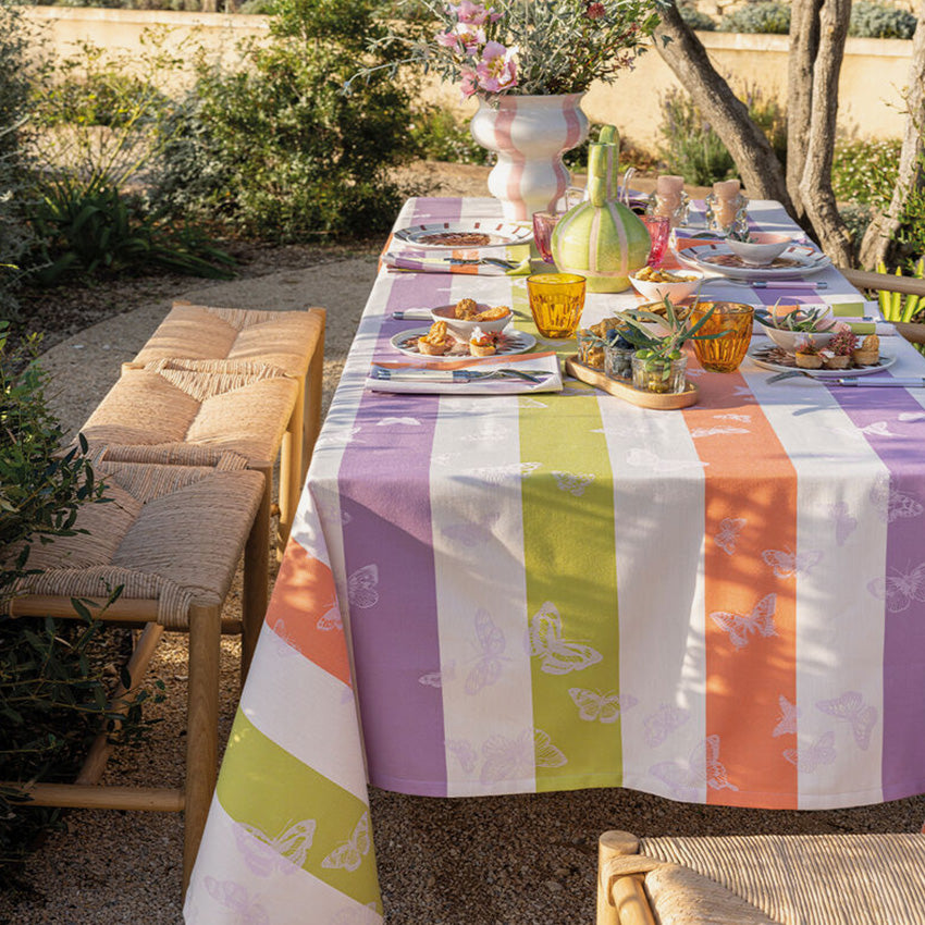 Le Jacquard Français | Bal des Papillons Tablecloth