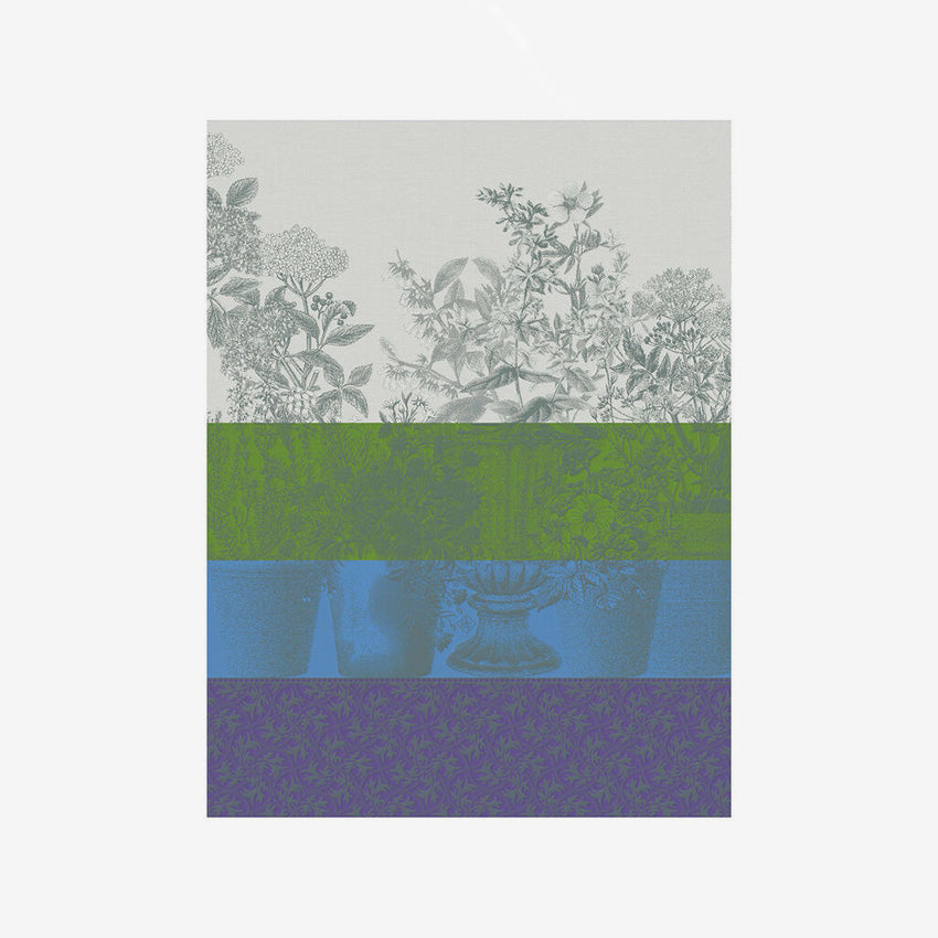 Le Jacquard Français | Floraison Rayé Tea Towel