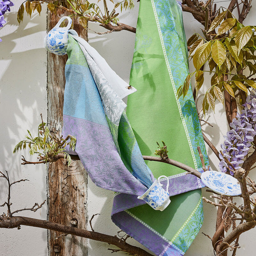 Le Jacquard Français | Floraison Rayé Tea Towel
