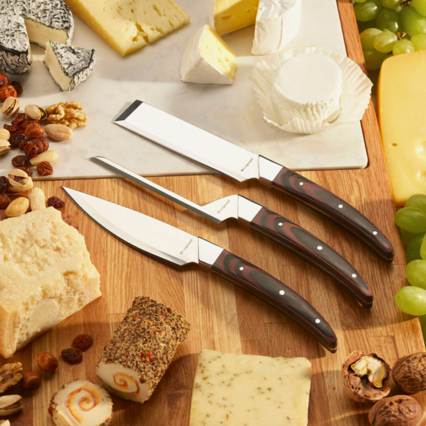 Legnoart | Ensemble de couteaux à fromage Caseus