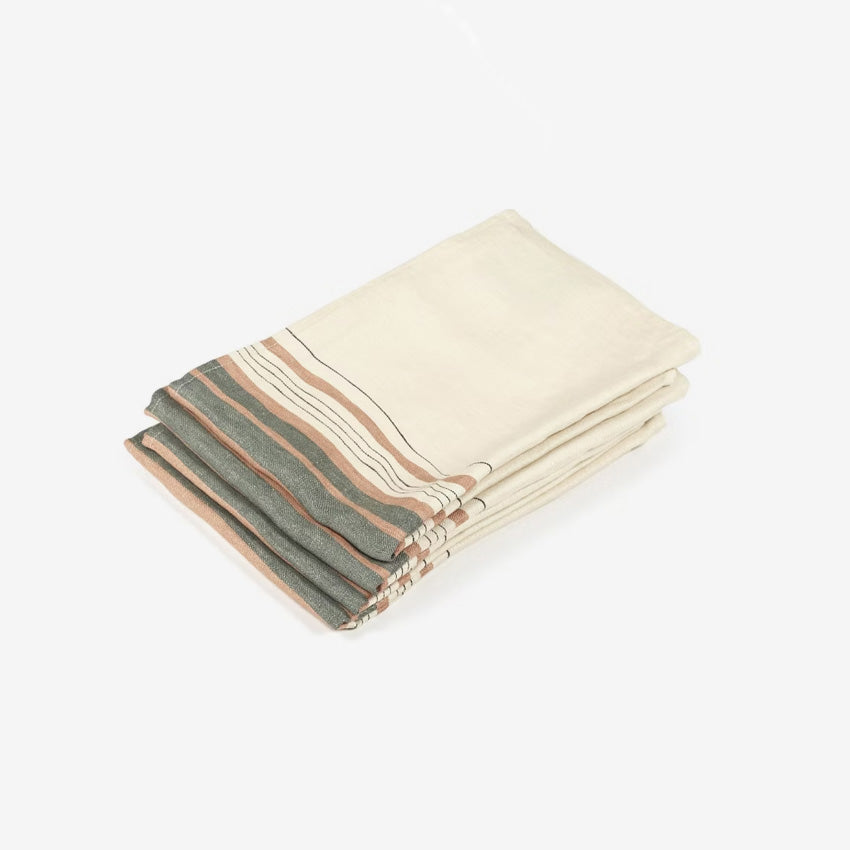 Libeco | Gypsum Stripe Towel