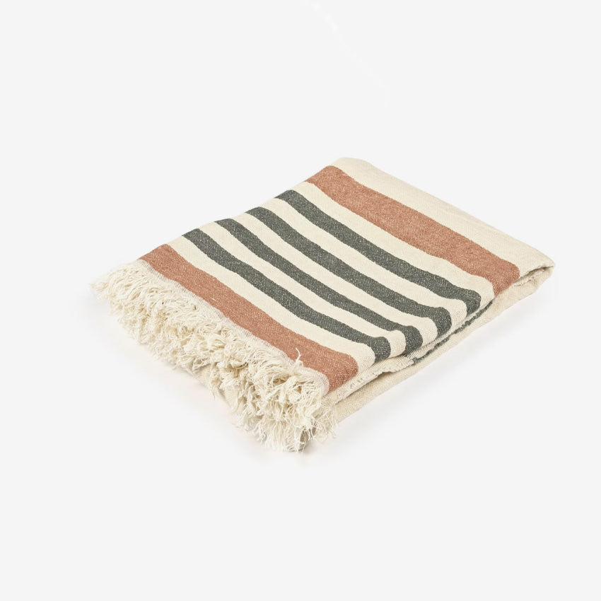 Libeco | The Belgian Fouta Stripe Tablecloths