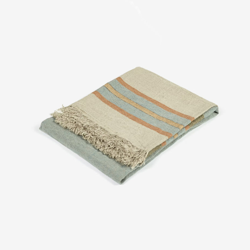 Libeco | The Belgian Fouta Stripe Tablecloths