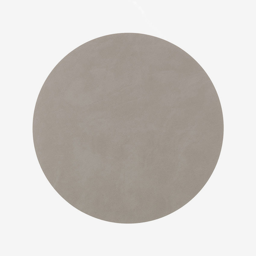 Lind DNA | Circle Leather Table Mat