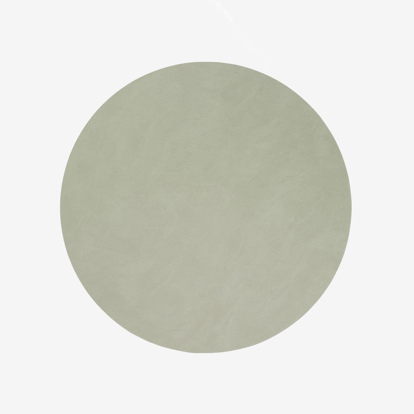 Lind DNA | Circle Leather Table Mat