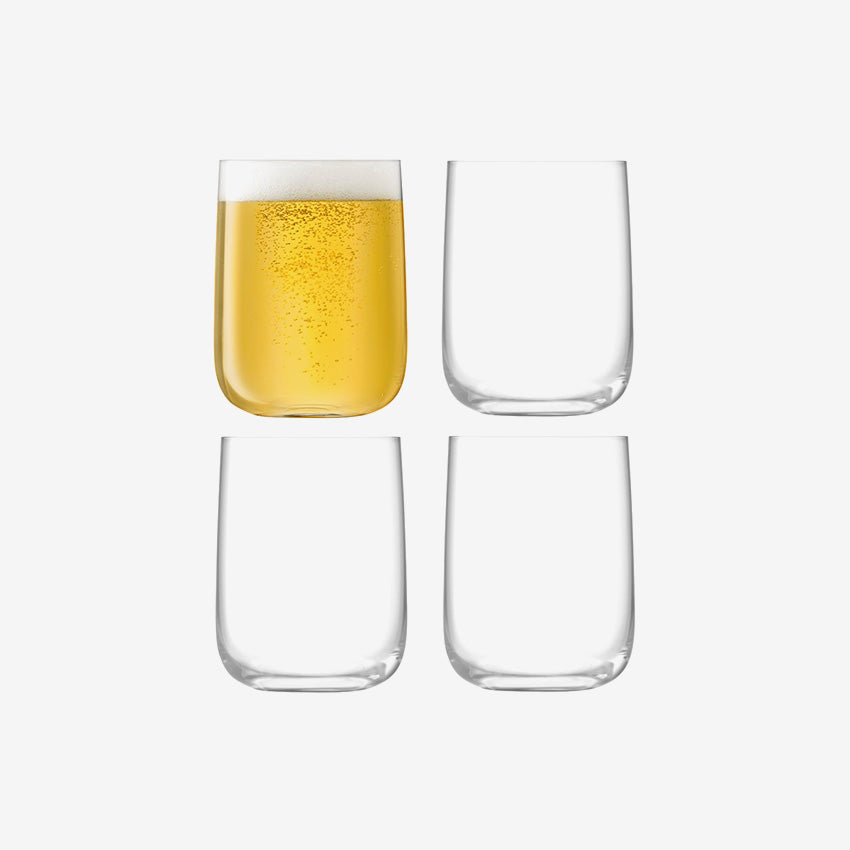 Lsa | Borough Bar Glass 625ml Clear - Set of 4
