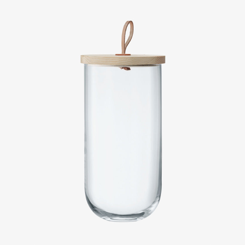 LSA Ivalo Container & Ash Lid H29.5cm Clear
