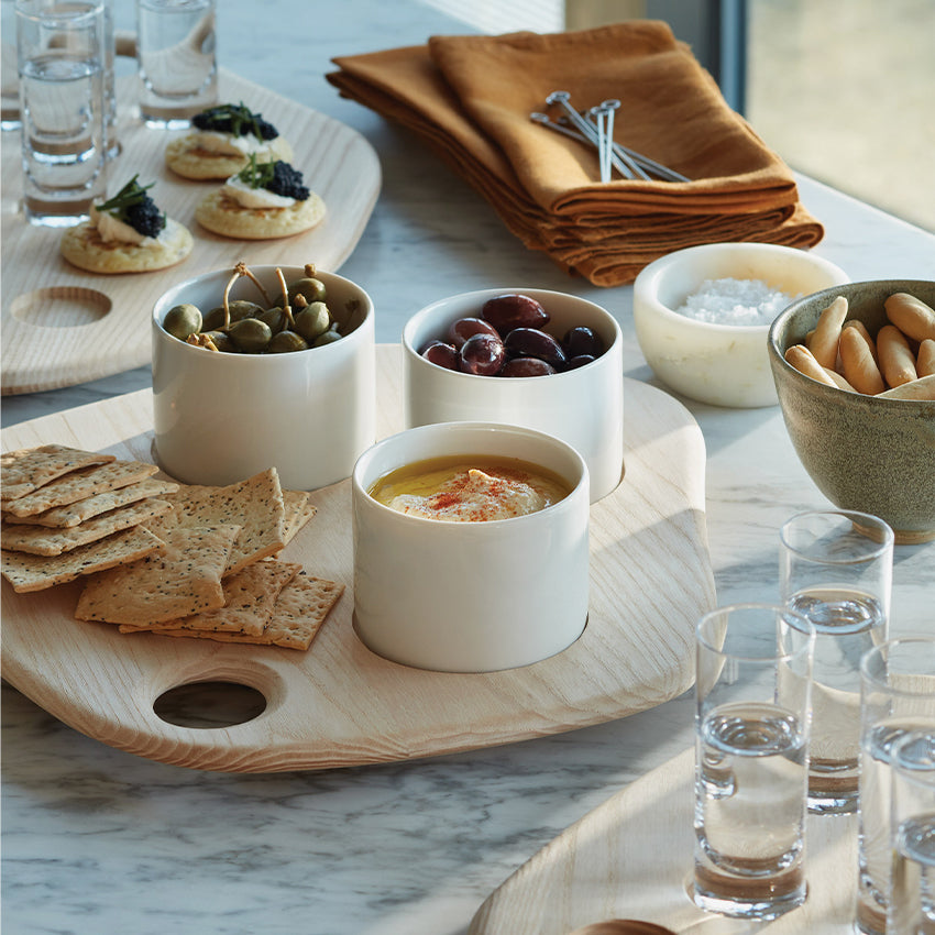 Lsa | Palette Tapas Set & Ash Board