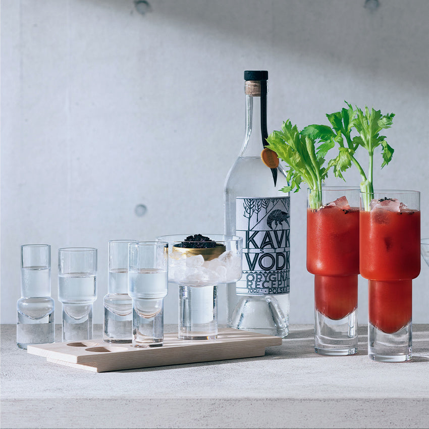 Lsa | Ensemble de Service Pour Vodka