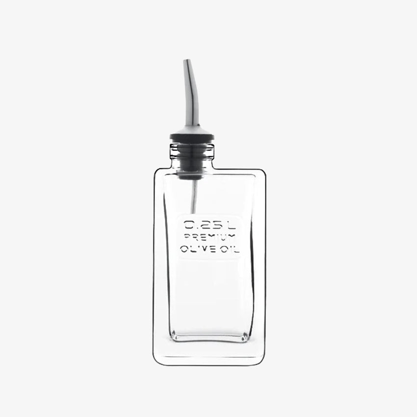 Luigi Bormioli | Bouteille Premium Optima pour Huile d’Olive/Vinaigre - 8,5 oz
