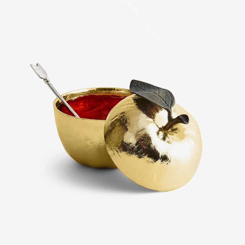 Michael Aram | Apple Honey Pot with Spoon