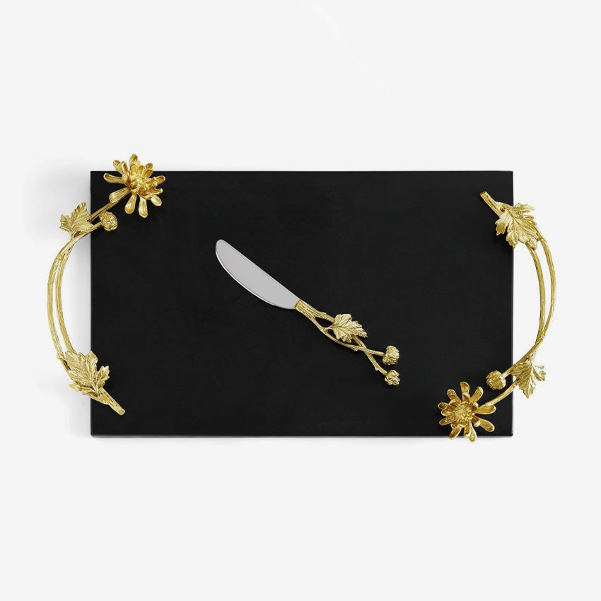 Michael Aram | Dahlia Cheeseboard With Knife