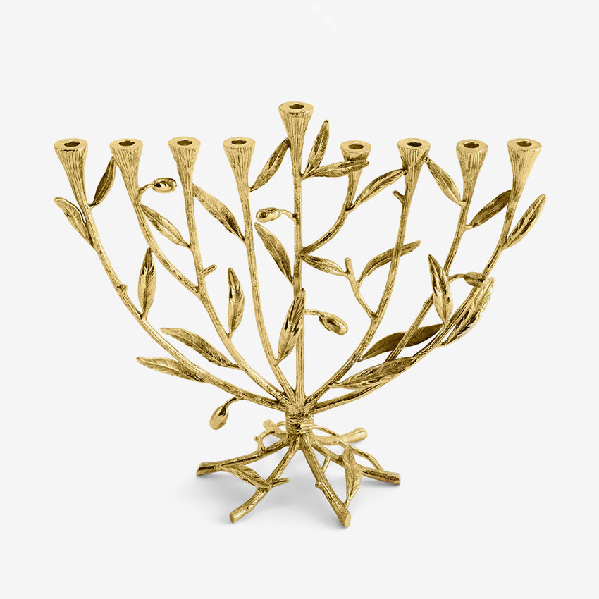 Michael Aram | Menorah à branches d'olivier