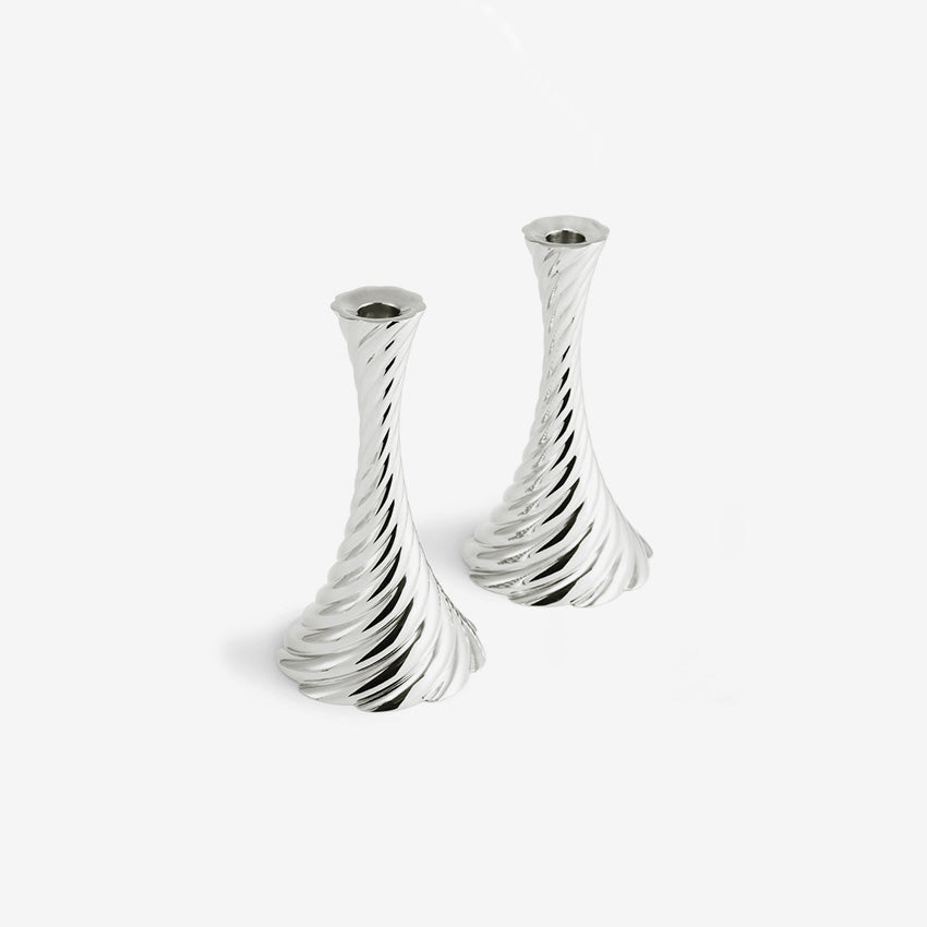 Michael Aram - Bougeoirs Twist - Lot de 2