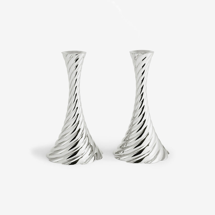 Michael Aram - Bougeoirs Twist - Lot de 2