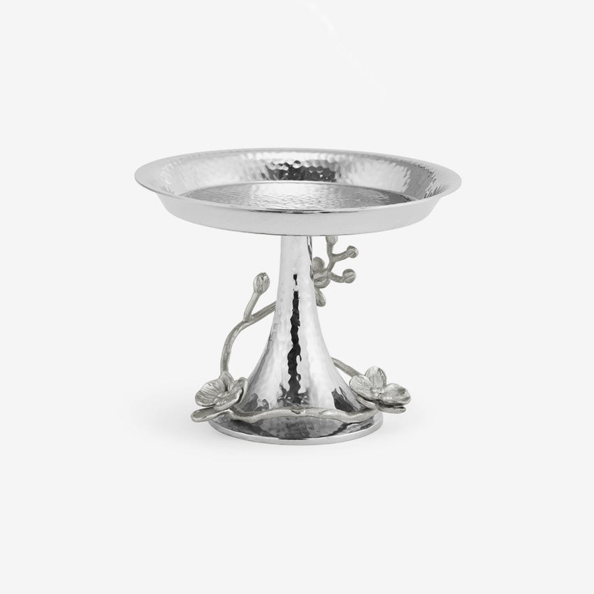 Michael Aram | White Orchid Candy Dish Stainless Steel & Nickelplate