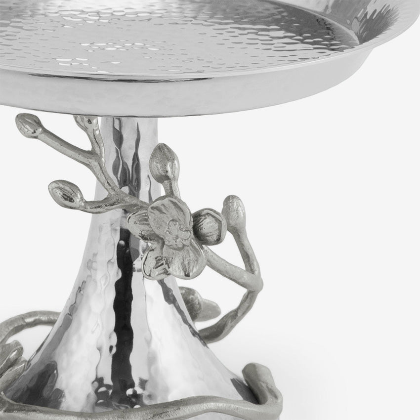 Michael Aram | White Orchid Candy Dish Stainless Steel & Nickelplate