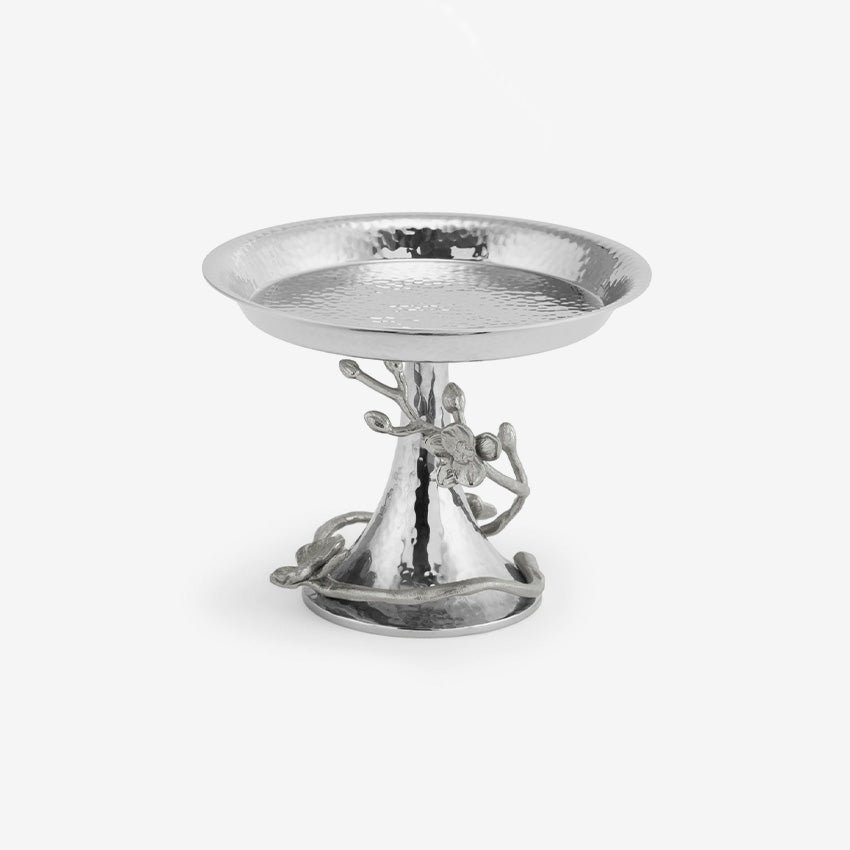 Michael Aram | White Orchid Candy Dish Stainless Steel & Nickelplate