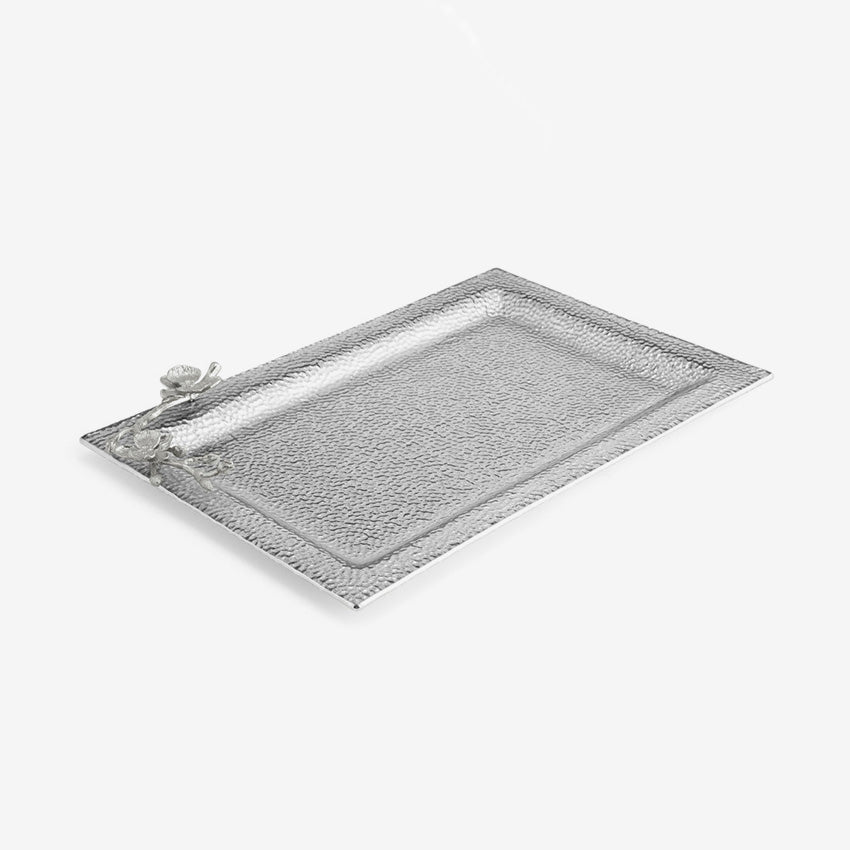 Michael Aram | White Orchid Large Glass Tray