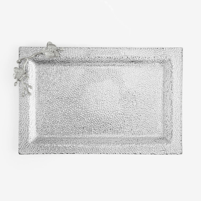 Michael Aram | White Orchid Large Glass Tray
