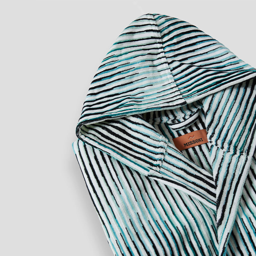 Missoni Home | Arpeggio Hooded Bathrobe