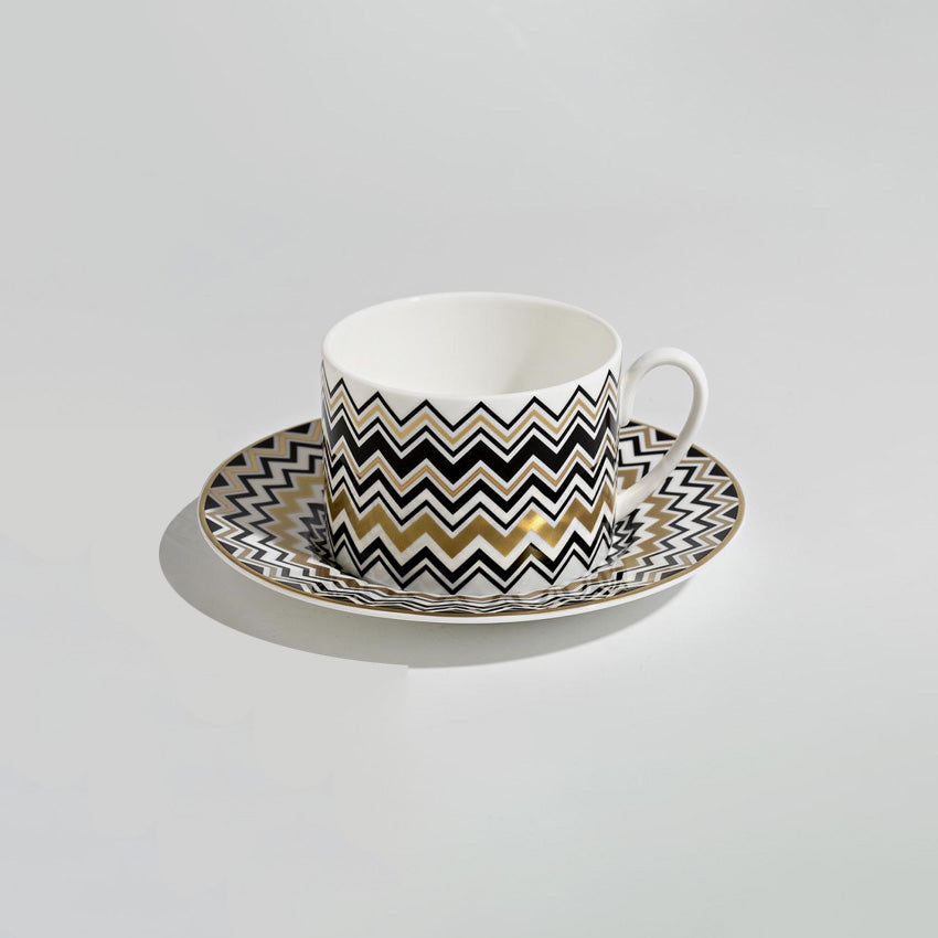 Missoni Home Dinnerware | Luxury Box Tea Cup & Saucer