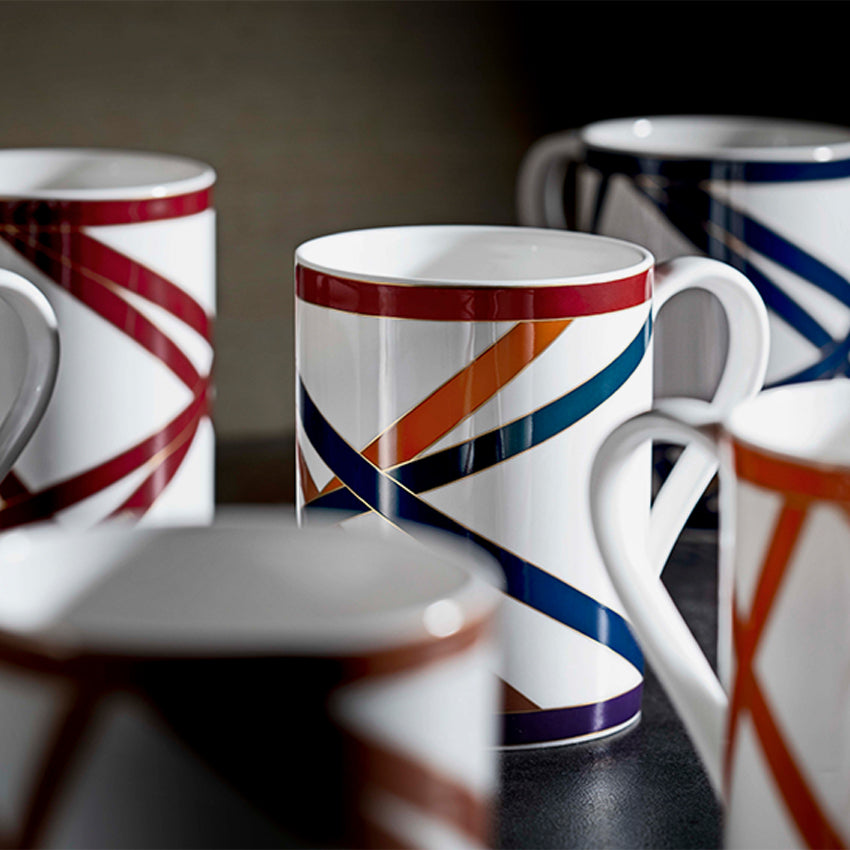 Missoni Home Dinnerware | Nastri Beige Luxury Box Mug