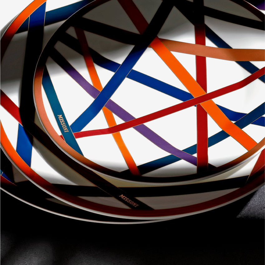 Missoni Home Dinnerware | Assiette Nastri