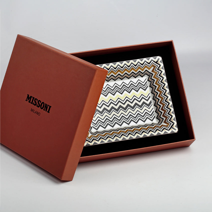 Missoni Home Dinnerware | Plateau de Rangement Rectangulaire