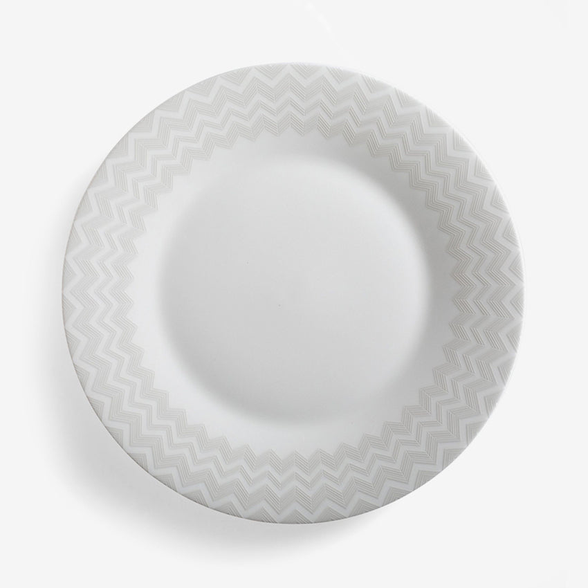 Missoni Home Dinnerware | Assiette Zig Zag