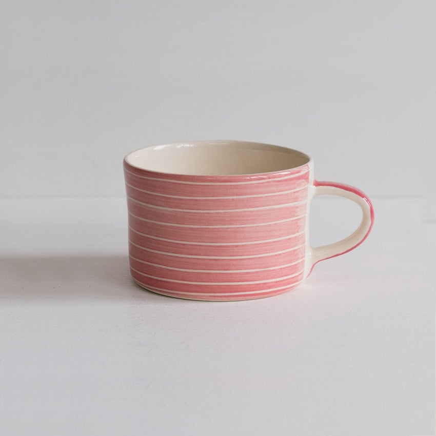 Mug à rayures Musango | Sgrafitto