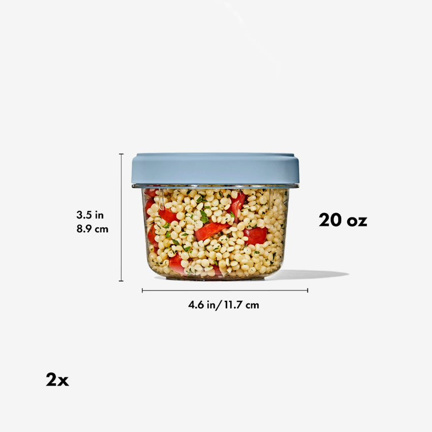 Oxo | Twist & Stack 2-pack Container Set