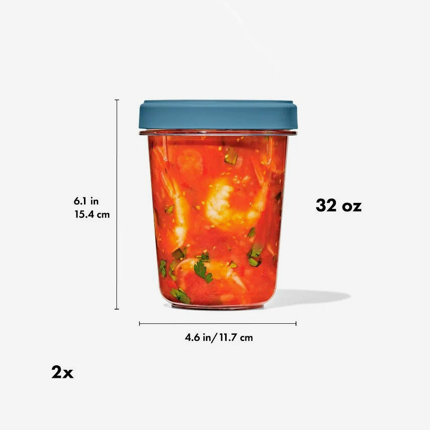 Oxo | Twist & Stack 2-pack Container Set