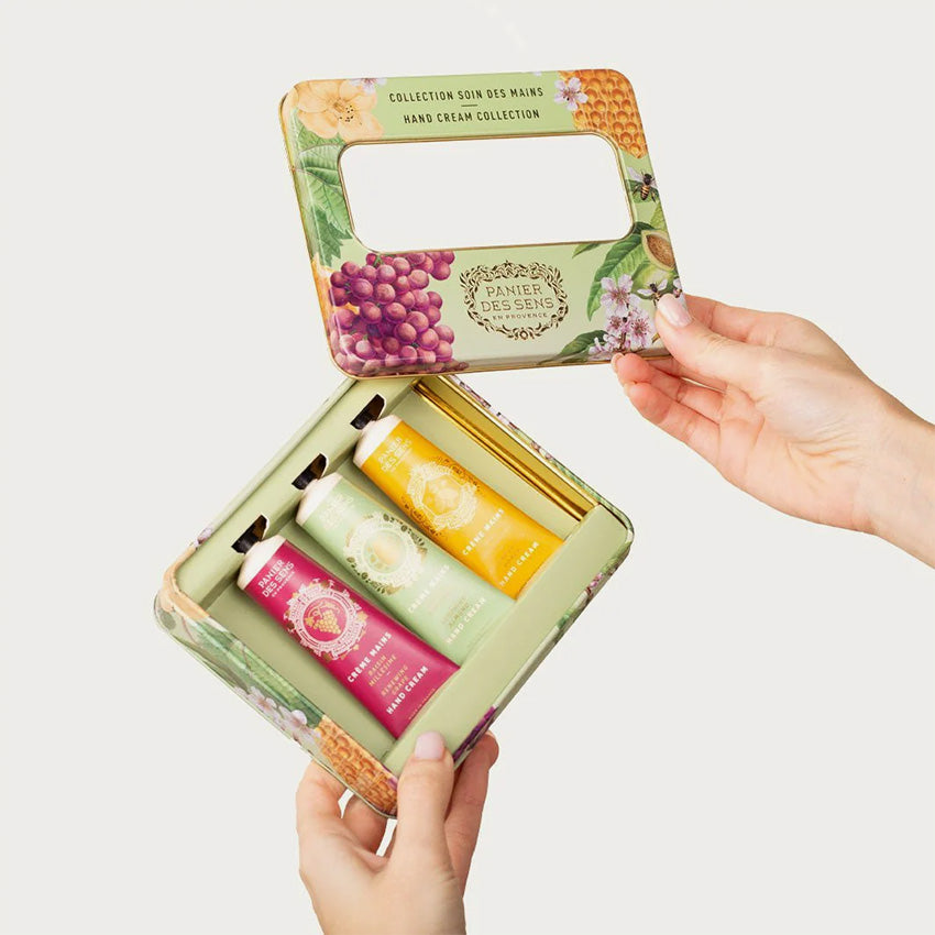 Panier des Sens | Timeless Tin Box (Honey, Almond, Grape)